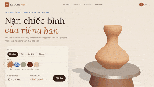 Lò Gốm Mộc · Bát Tràng